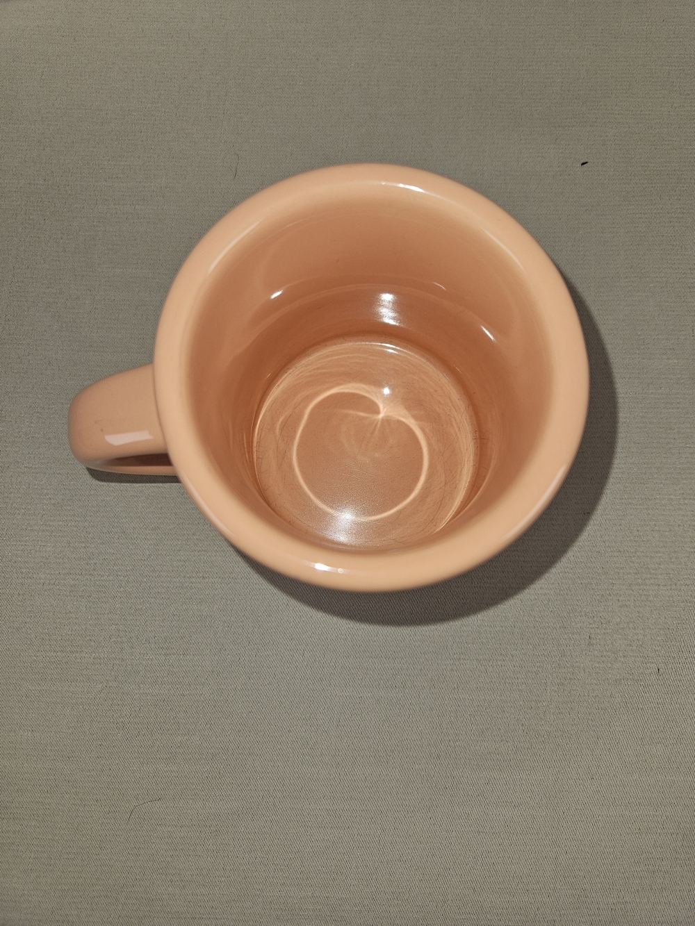 Life is Good Peach Ceramic Mug - Picture 4 of 6